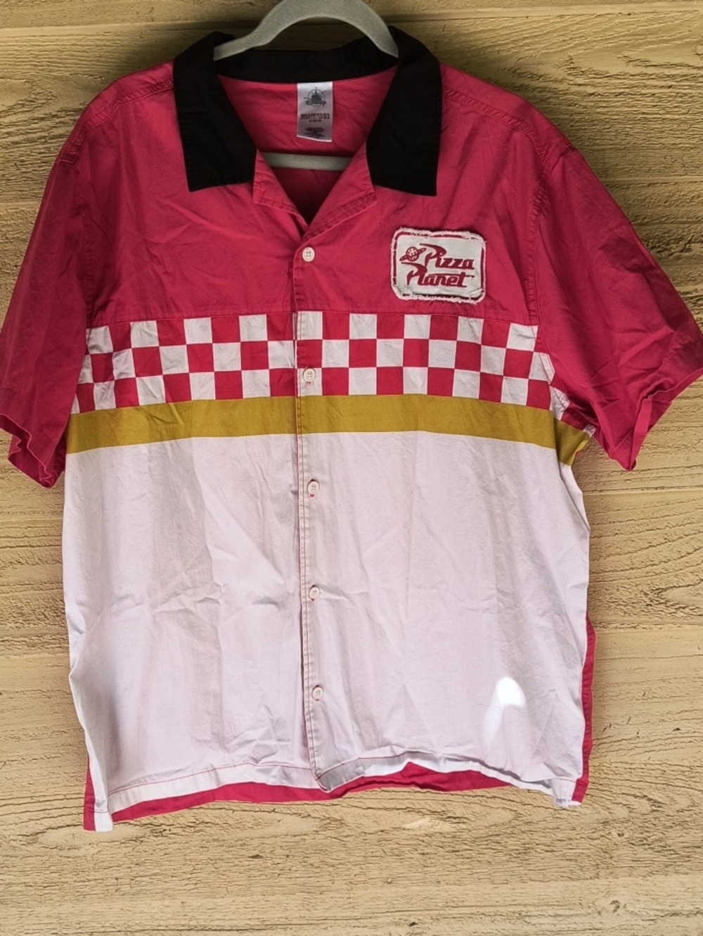 Disney Toy Story Pizza Plano Button Down